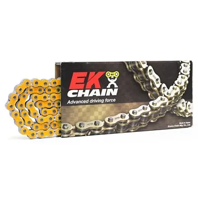 $99.95 • Buy EK Chain For Kawasaki EX300 NINJA 300 2013-2018 O-Ring Gold >520